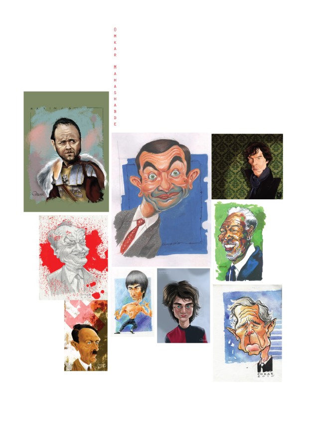 Omkar Mahashabde_Caricatures